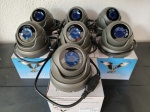 7 x Dome Cameras with Night Vision for 95